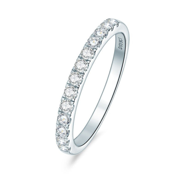 Eternity Moissanite Diamond Band Ring - 2mm - Hi Gorgeous AU