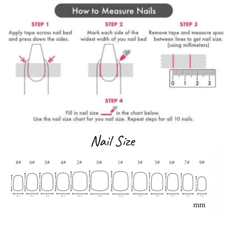 Magic Jelly Collection Press On Nail 24 Pcs - 001 - Hi Gorgeous AU