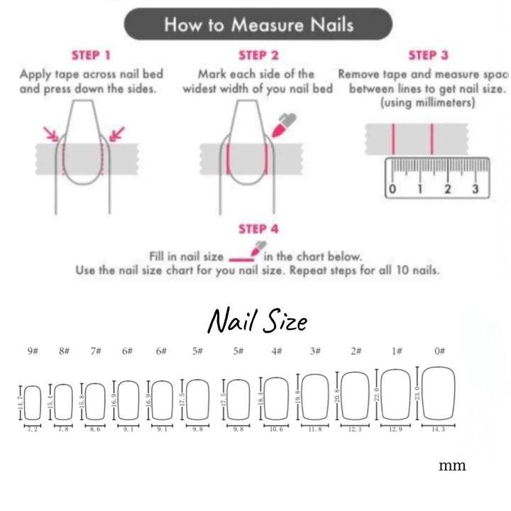 Magic Jelly Collection Press On Nail 24 Pcs - 010 - Hi Gorgeous AU