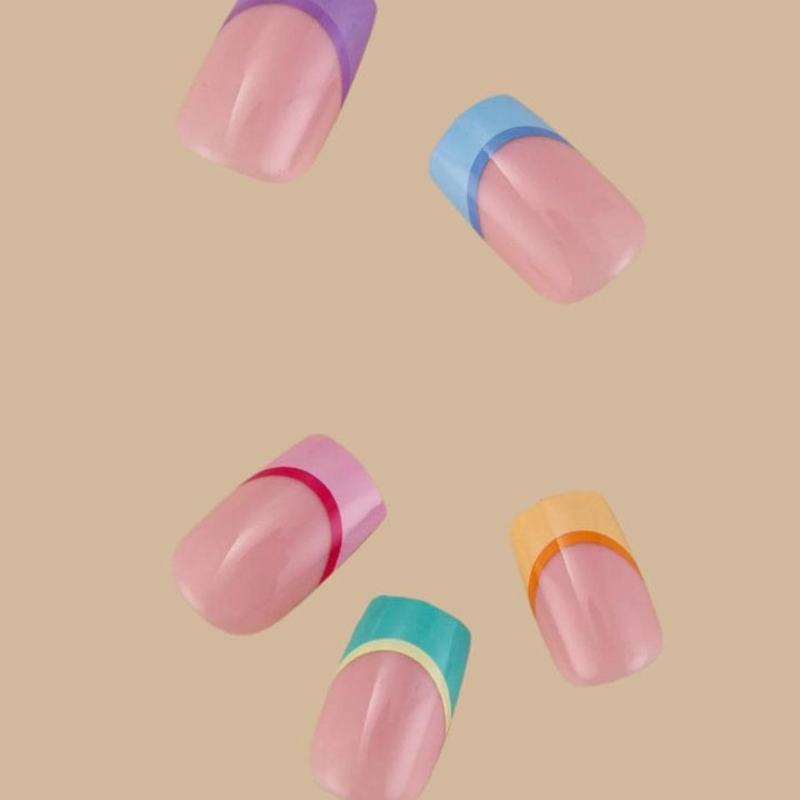 Magic Jelly Collection Press On Nail 24 Pcs - 011 - Hi Gorgeous AU