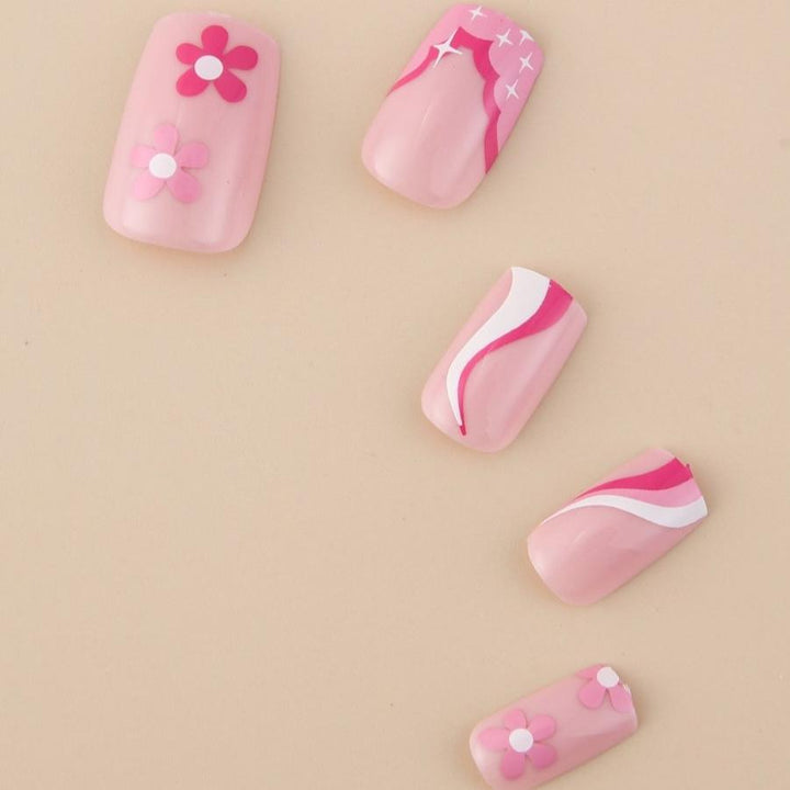 Magic Jelly Collection Press On Nail 24 Pcs - 012 - Hi Gorgeous AU