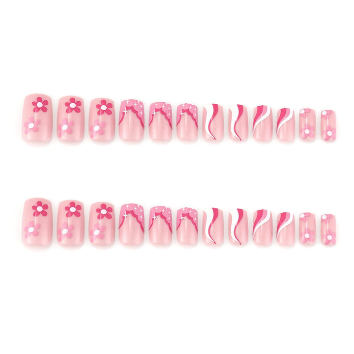 Magic Jelly Collection Press On Nail 24 Pcs - 012 - Hi Gorgeous AU