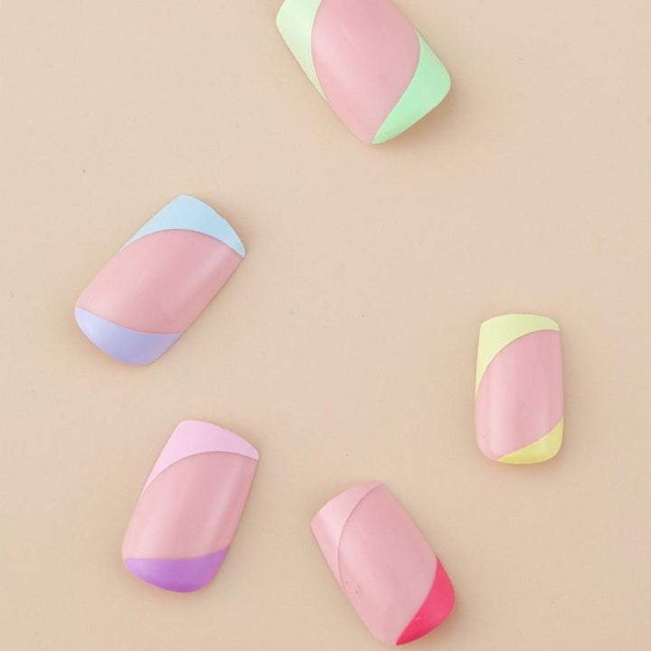 Magic Jelly Collection Press On Nail 24 Pcs - 013 - Hi Gorgeous AU