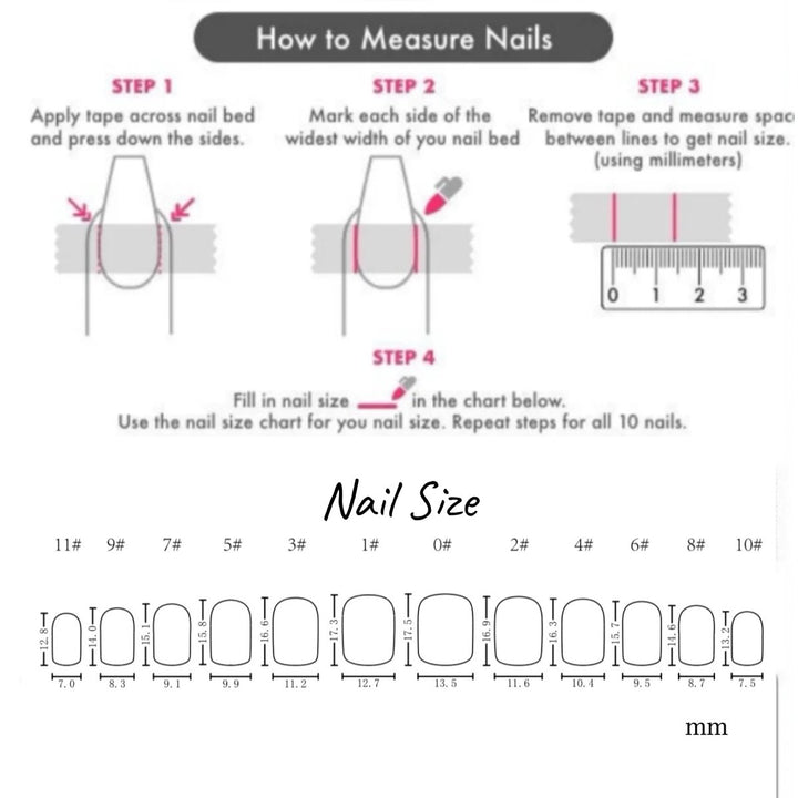 Magic Jelly Collection Press On Nail 24 Pcs - 019 ( Semi Transparent Nude French ) - Hi Gorgeous AU