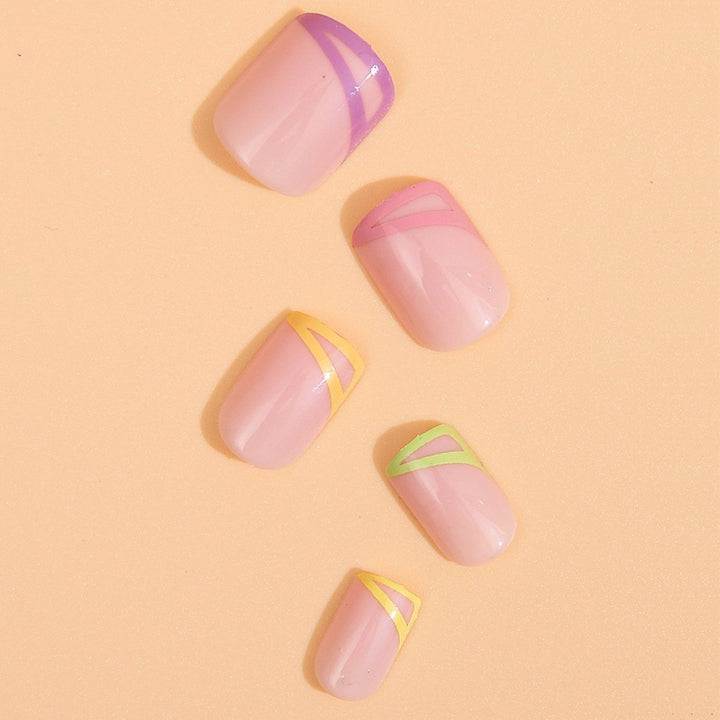 Magic Jelly Collection Press On Nail 24 Pcs - 026 - Hi Gorgeous AU