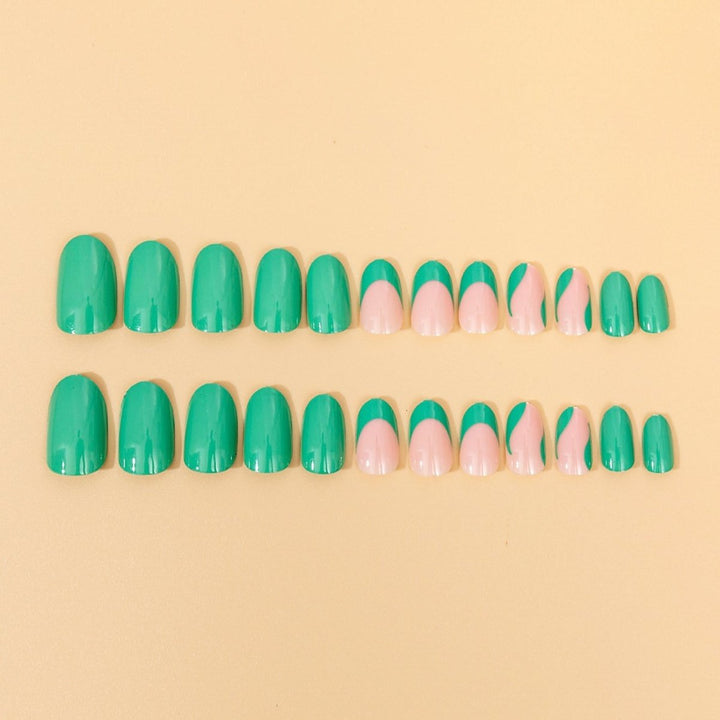 Magic Jelly Collection Press On Nail 24 Pcs - 037 - Hi Gorgeous AU