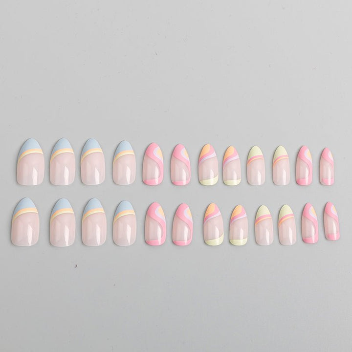 Magic Jelly Collection Press On Nail 24 Pcs - 045 - Hi Gorgeous AU