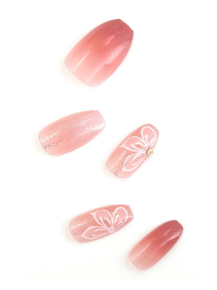 Magic Jelly Collection Press On Nail 24 Pcs - 054 - Hi Gorgeous AU