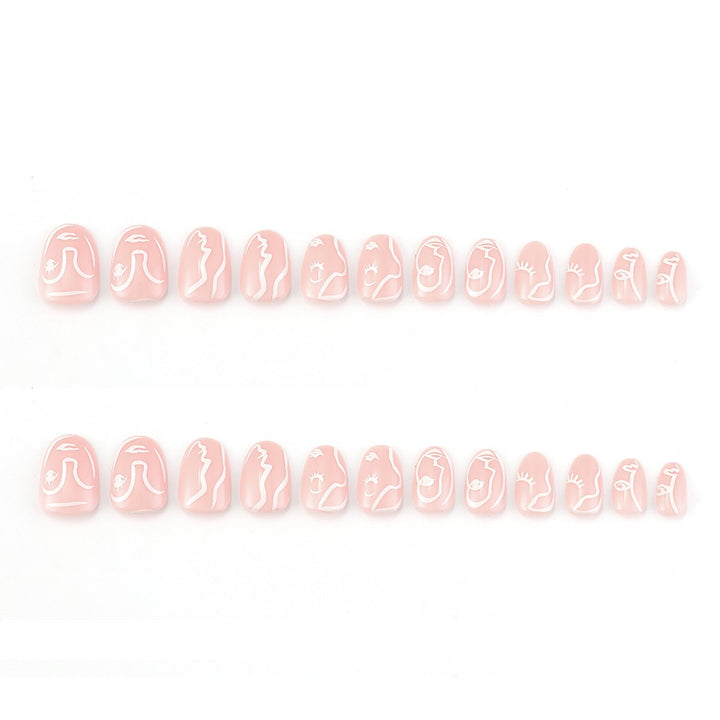 Magic Jelly Collection Press On Nail 24 Pcs - 055 - Hi Gorgeous AU