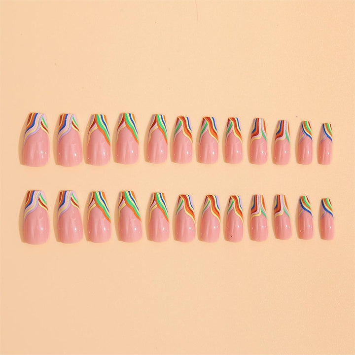 Magic Jelly Collection Press On Nail 24 Pcs - 061 - Hi Gorgeous AU