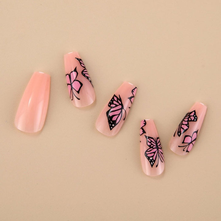 Magic Jelly Collection Press On Nail 24 Pcs - 070 - Hi Gorgeous AU