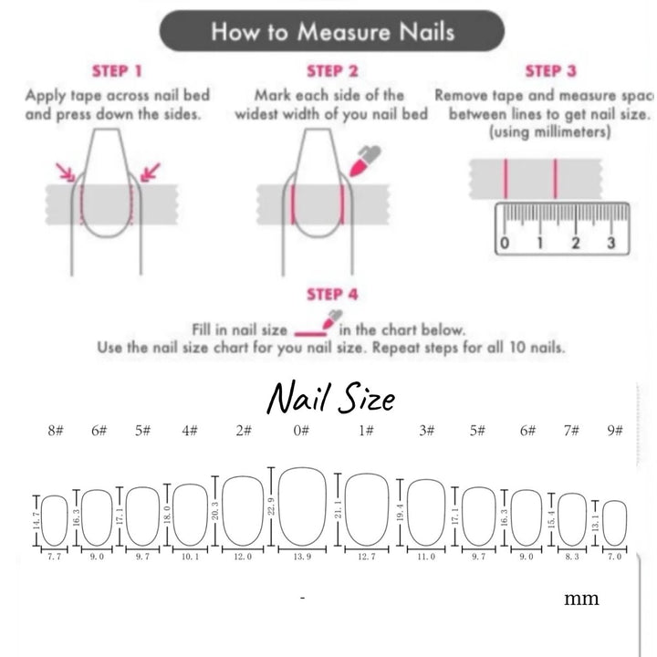 Magic Jelly Collection Press On Nail 24 Pcs - 104 - Hi Gorgeous AU