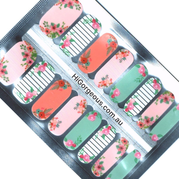 Nail Wraps Love Hunter Collection - Limited Edtion (No UV lamp required) - Hi Gorgeous AU