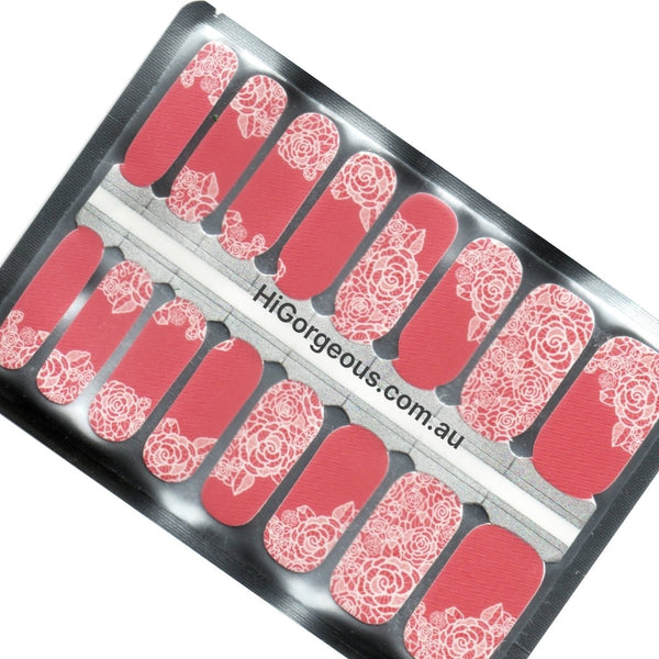 Nail Wraps Love Hunter Collection - Limited Edtion (No UV lamp required) - Hi Gorgeous AU