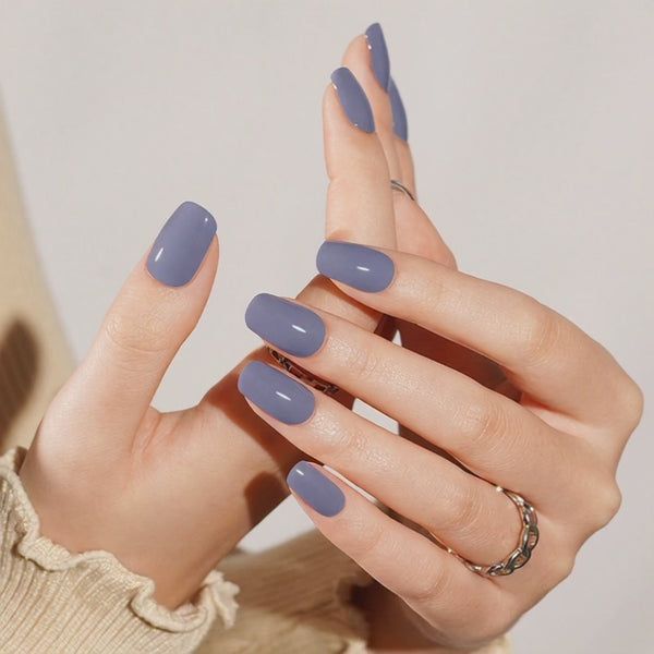 SEMI CURED GEL NAIL STICKER Devil J Collection N Lavender Mist