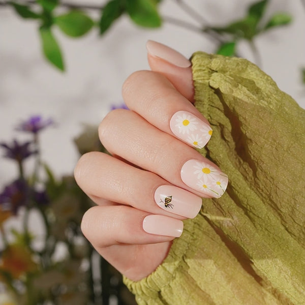 SEMI CURED GEL NAIL STICKER Devil J Collection N Daisy Buzz