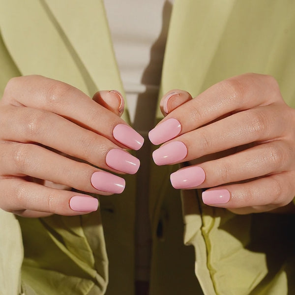 SEMI CURED GEL NAIL STICKER Devil J Collection N Baby Blush