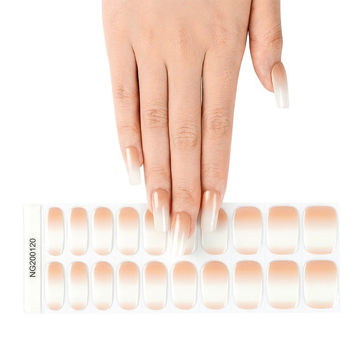 SEMI CURED GEL NAIL STICKER Devil J Collection N Autmn Leaf - Hi Gorgeous AU