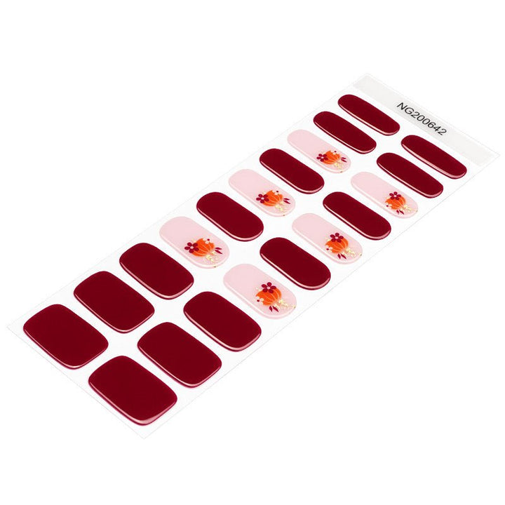 SEMI CURED GEL NAIL STICKER Devil J Collection N Autumn Harvest ( 2025 Xmas Limited) - Hi Gorgeous AU