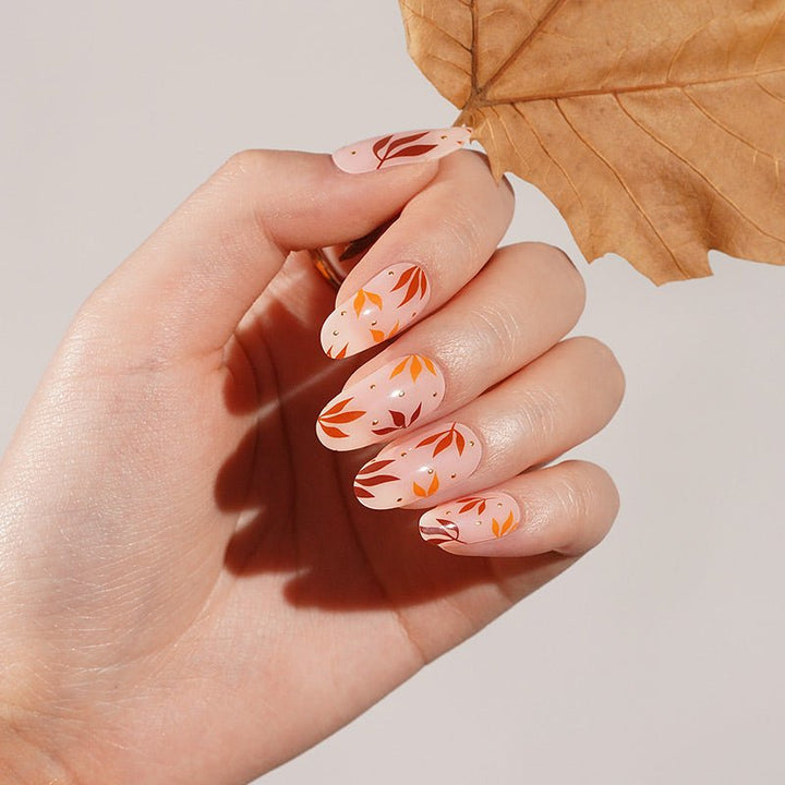 SEMI CURED GEL NAIL STICKER Devil J Collection N Autumn Whisper - Hi Gorgeous AU