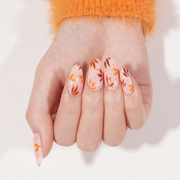 SEMI CURED GEL NAIL STICKER Devil J Collection N Autumn Whisper - Hi Gorgeous AU