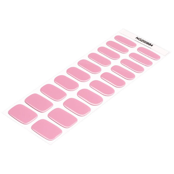 SEMI CURED GEL NAIL STICKER Devil J Collection N Baby Blush - Hi Gorgeous AU