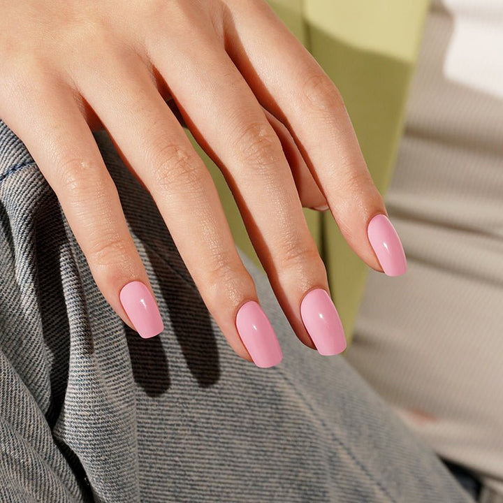 SEMI CURED GEL NAIL STICKER Devil J Collection N Baby Blush - Hi Gorgeous AU