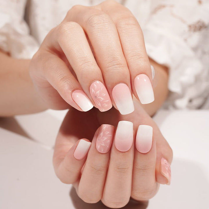 SEMI CURED GEL NAIL STICKER Devil J Collection N Blushing Petal - Hi Gorgeous AU