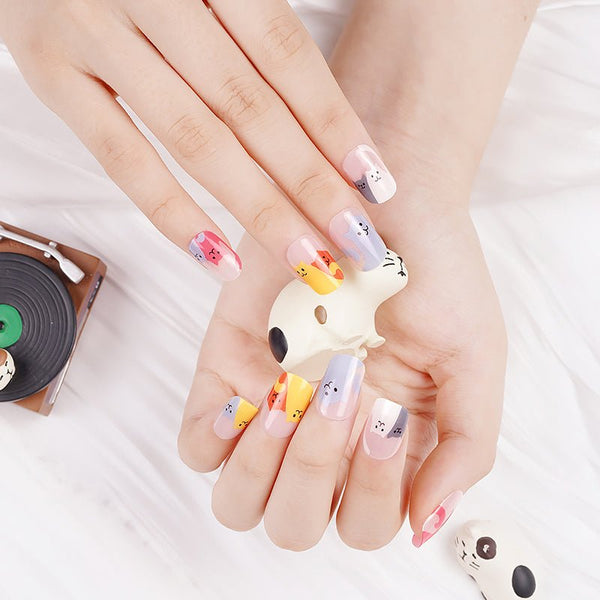 SEMI CURED GEL NAIL STICKER Devil J Collection N Cats - Hi Gorgeous AU