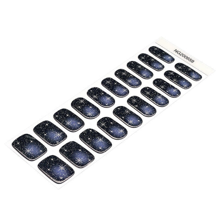 SEMI CURED GEL NAIL STICKER Devil J Collection N Celestial Glow ( 2025 Xmas Limited) - Hi Gorgeous AU