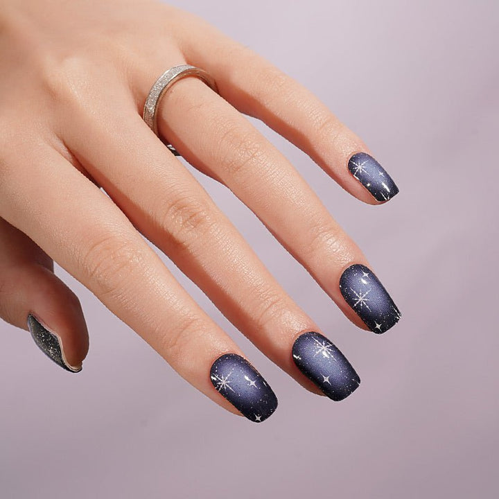 SEMI CURED GEL NAIL STICKER Devil J Collection N Celestial Glow ( 2025 Xmas Limited) - Hi Gorgeous AU