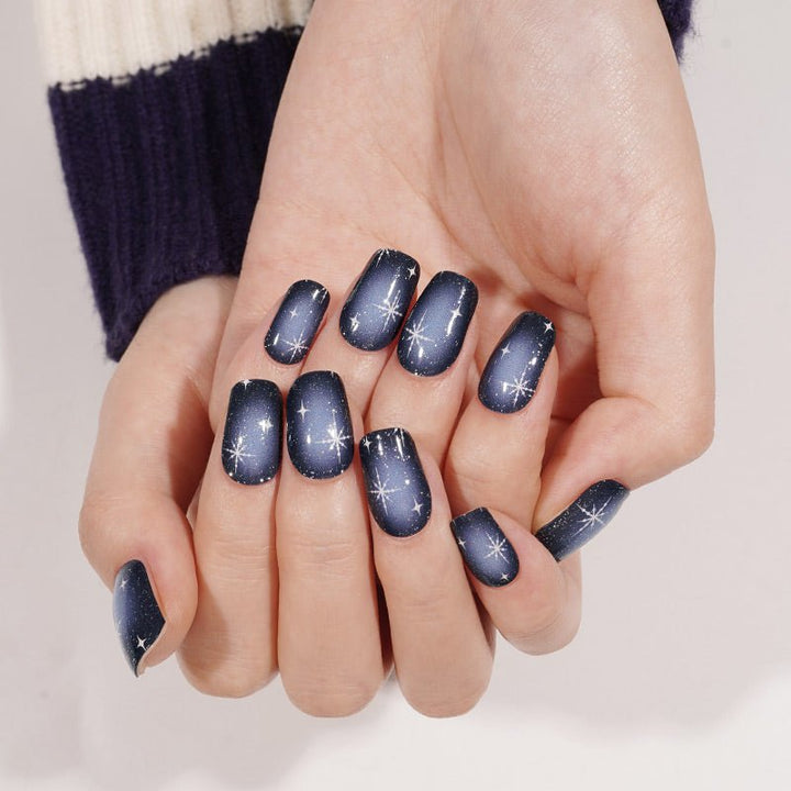 SEMI CURED GEL NAIL STICKER Devil J Collection N Celestial Glow ( 2025 Xmas Limited) - Hi Gorgeous AU