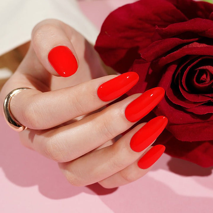 SEMI CURED GEL NAIL STICKER Devil J Collection N Cherry Luxe - Hi Gorgeous AU