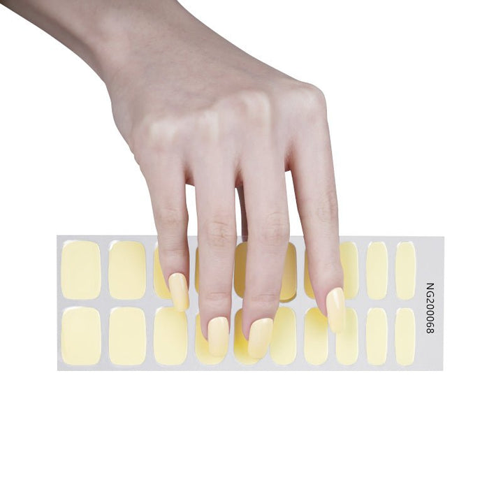 SEMI CURED GEL NAIL STICKER Devil J Collection N Citron - Hi Gorgeous AU