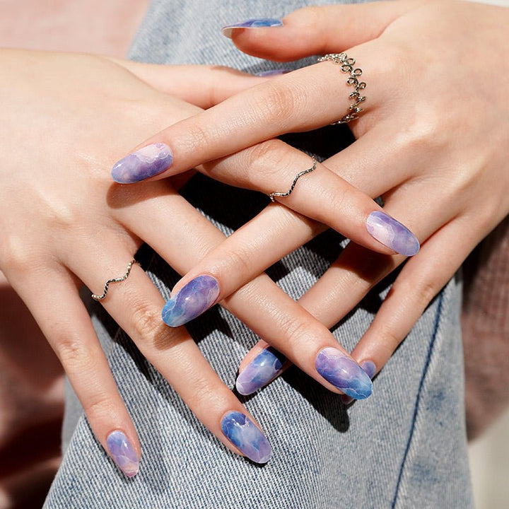 SEMI CURED GEL NAIL STICKER Devil J Collection N Cloud Reverie - Hi Gorgeous AU