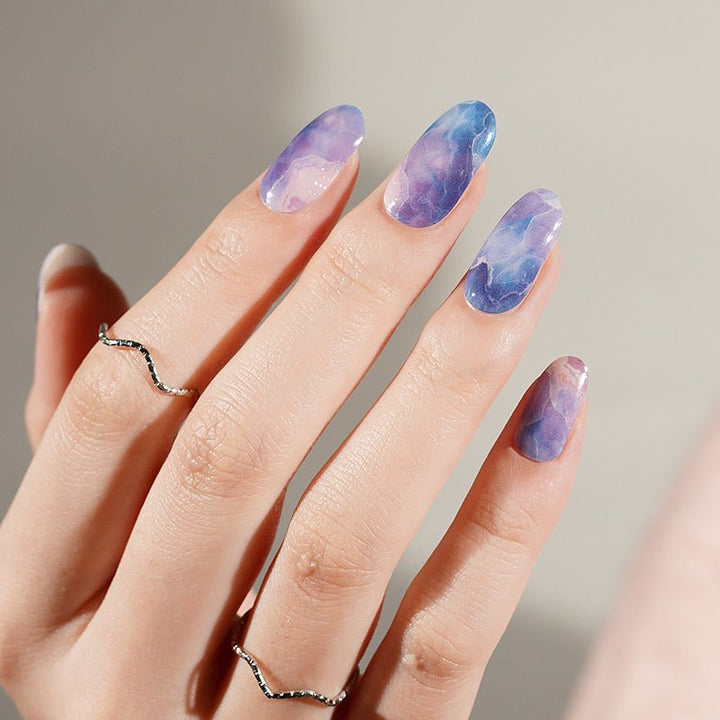 SEMI CURED GEL NAIL STICKER Devil J Collection N Cloud Reverie - Hi Gorgeous AU