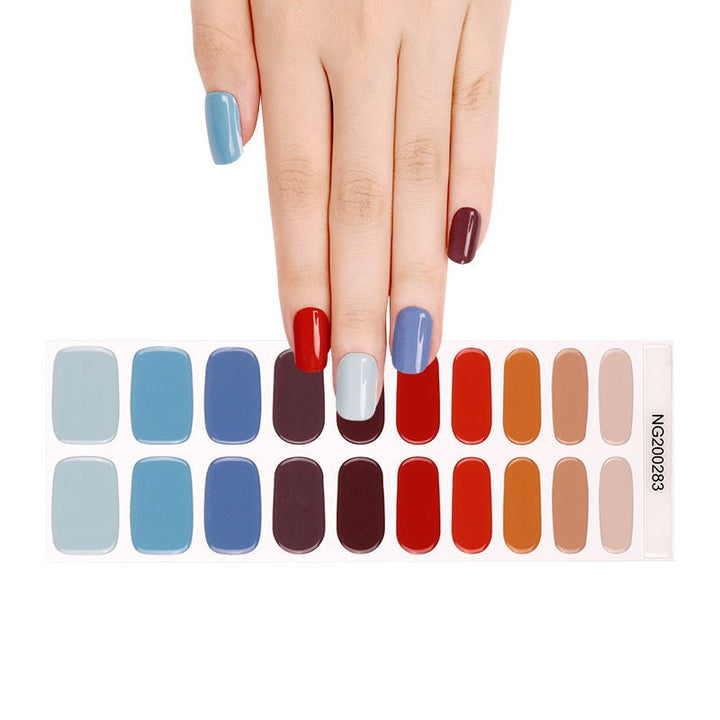 SEMI CURED GEL NAIL STICKER Devil J Collection N Colour Mix - Hi Gorgeous AU