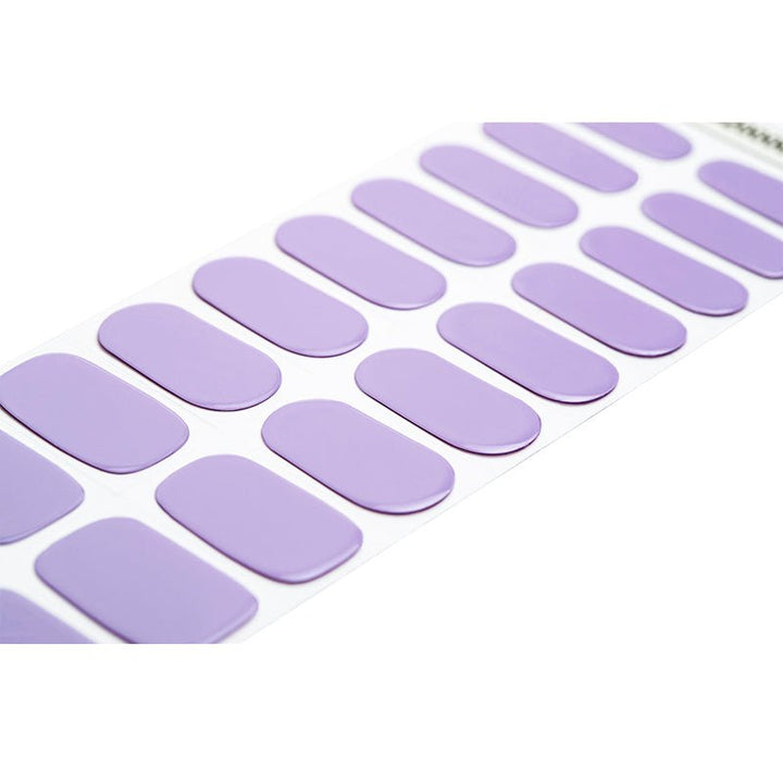 SEMI CURED GEL NAIL STICKER Devil J Collection N Cotton Lilac - Hi Gorgeous AU