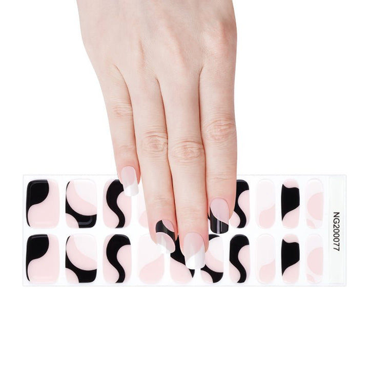 SEMI CURED GEL NAIL STICKER Devil J Collection N Cover Up - Hi Gorgeous AU