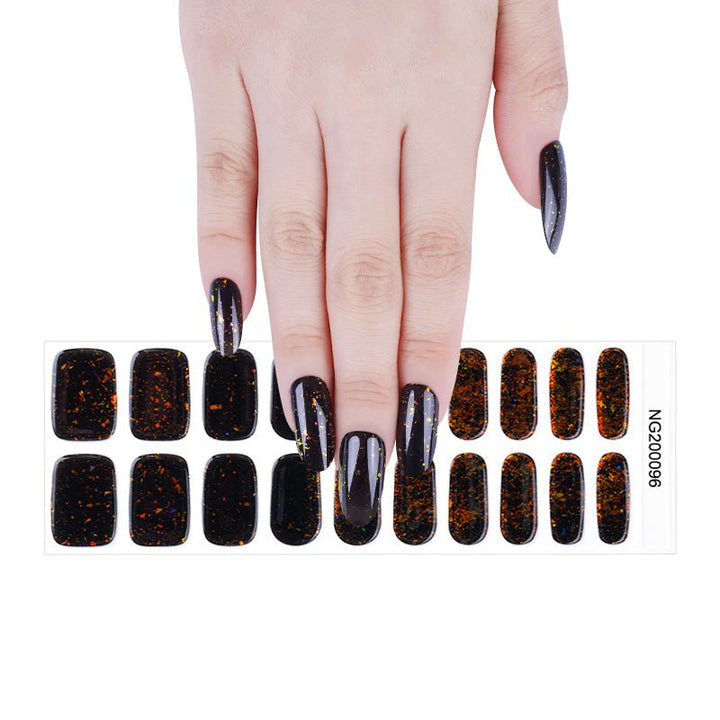 SEMI CURED GEL NAIL STICKER Devil J Collection N Crazy Dawn - Hi Gorgeous AU