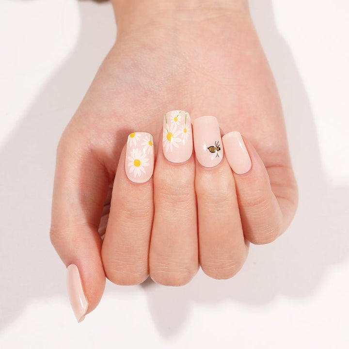 SEMI CURED GEL NAIL STICKER Devil J Collection N Daisy Buzz - Hi Gorgeous AU