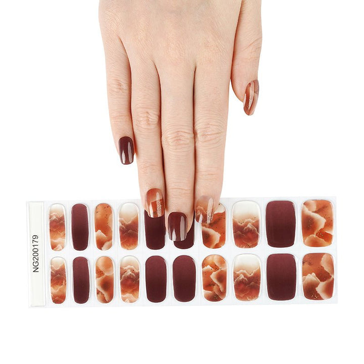 SEMI CURED GEL NAIL STICKER Devil J Collection N Dark Romance - Hi Gorgeous AU