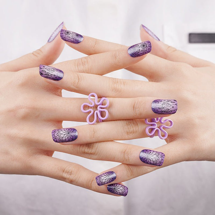 SEMI CURED GEL NAIL STICKER Devil J Collection N Dream Catcher - Hi Gorgeous AU