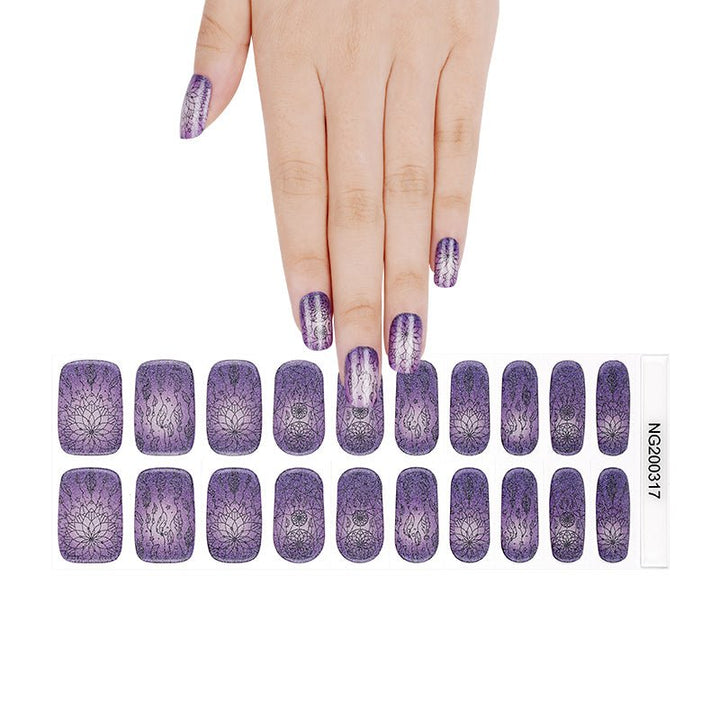 SEMI CURED GEL NAIL STICKER Devil J Collection N Dream Catcher - Hi Gorgeous AU