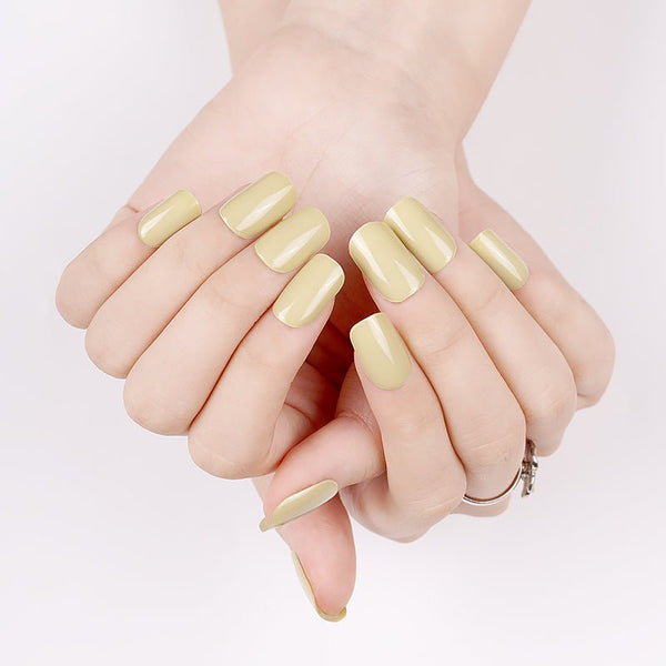 SEMI CURED GEL NAIL STICKER Devil J Collection N Ivory - Hi Gorgeous AU