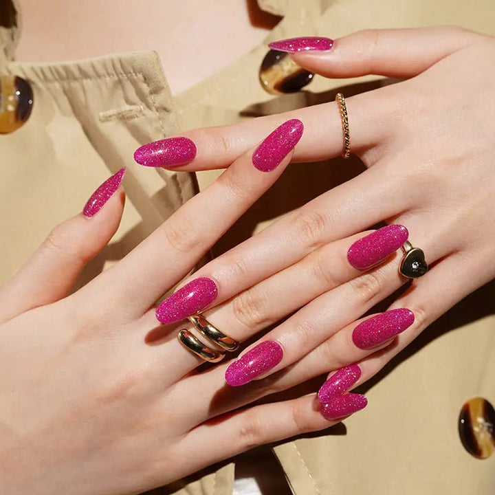 SEMI CURED GEL NAIL STICKER Devil J Collection N Juicy Rose - Hi Gorgeous AU