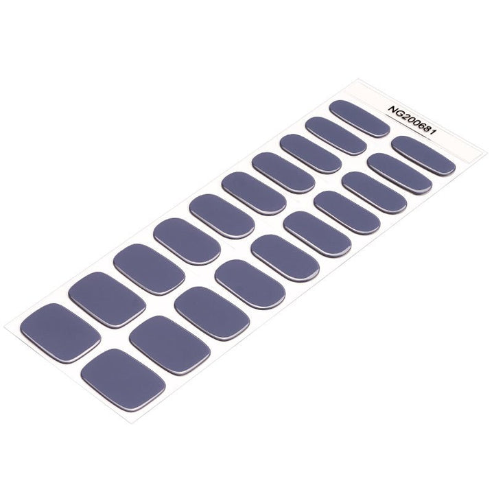 SEMI CURED GEL NAIL STICKER Devil J Collection N Lavender Mist - Hi Gorgeous AU