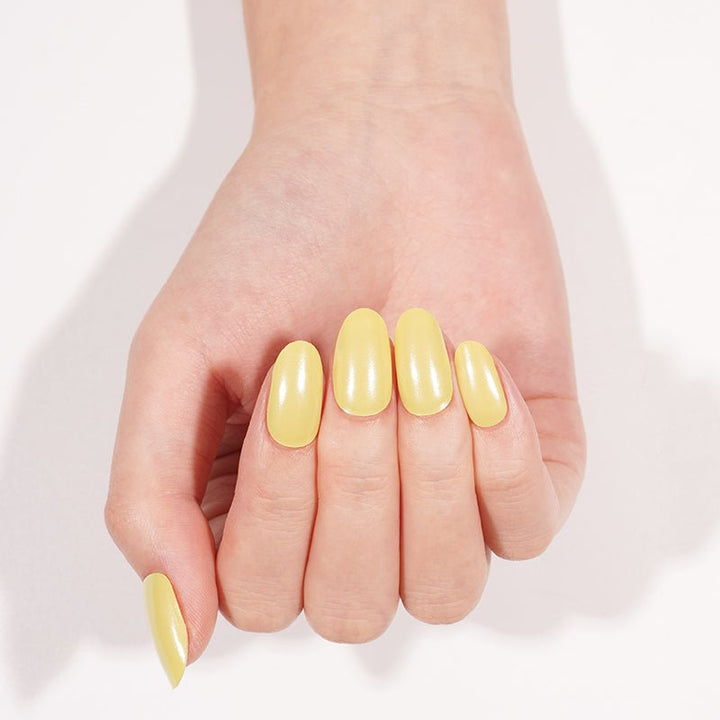 SEMI CURED GEL NAIL STICKER Devil J Collection N Lemon Glow - Hi Gorgeous AU