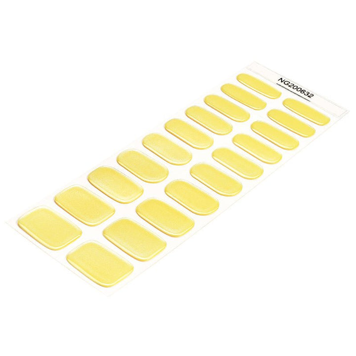 SEMI CURED GEL NAIL STICKER Devil J Collection N Lemon Glow - Hi Gorgeous AU
