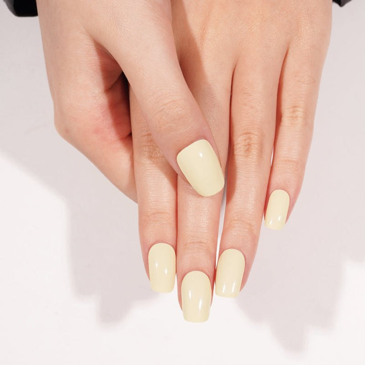 SEMI CURED GEL NAIL STICKER Devil J Collection N Lemon Soufflé - Hi Gorgeous AU